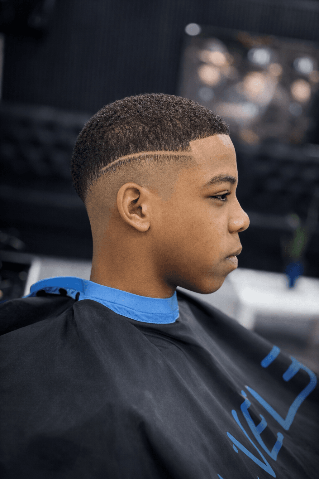Fade bajo con línea