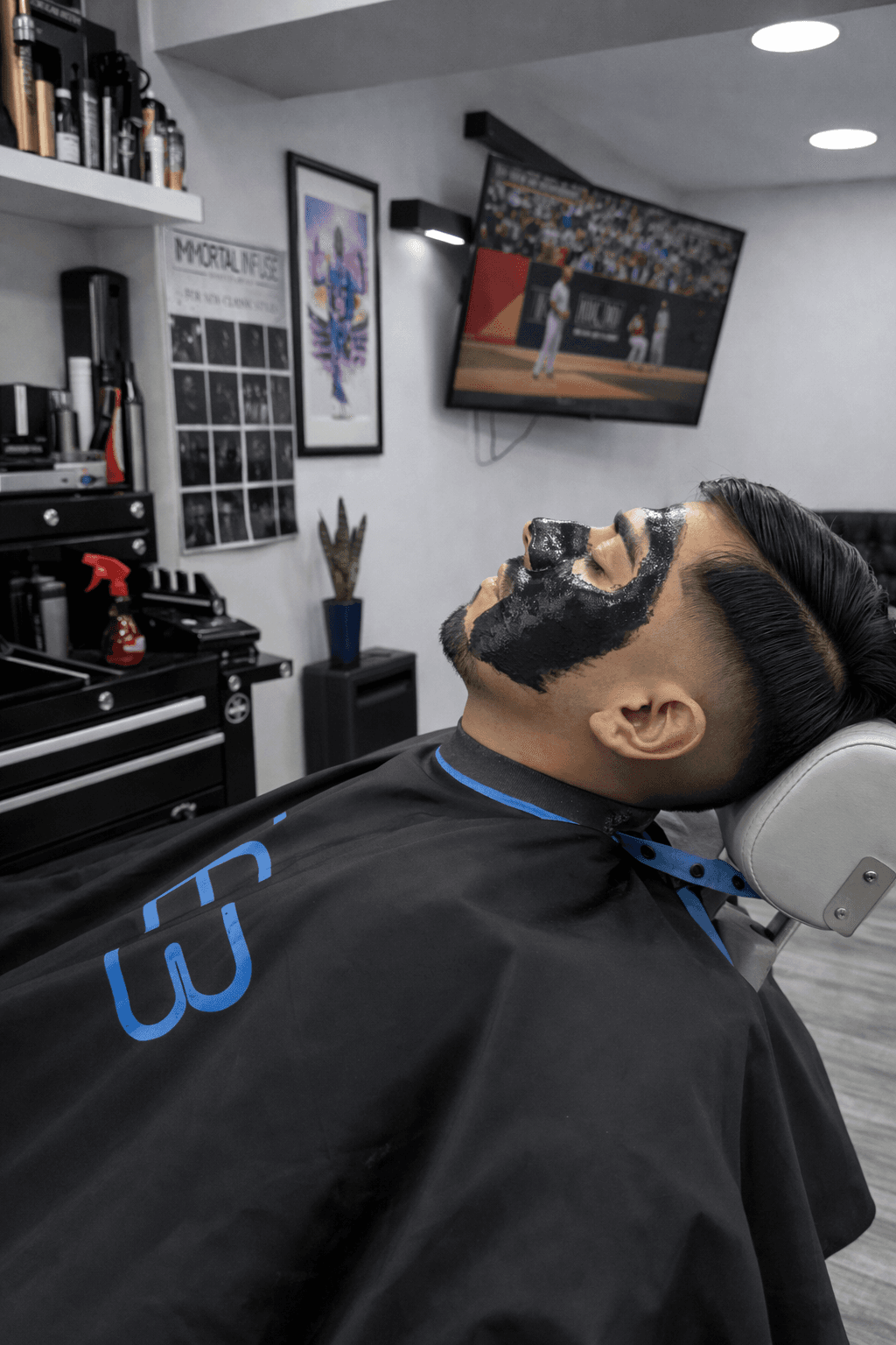 Tratamiento facial negro